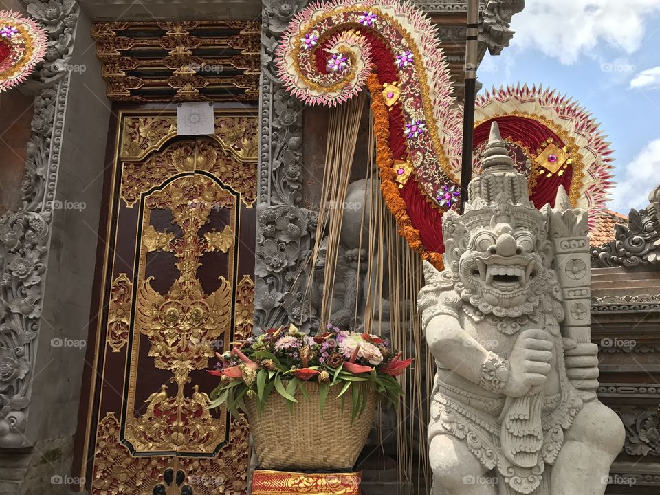 Hinduism temple Bali 