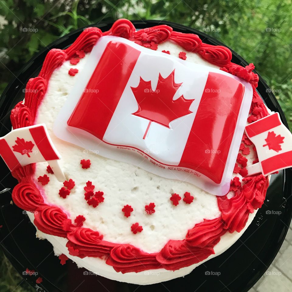 Canada Day Cake 🇨🇦