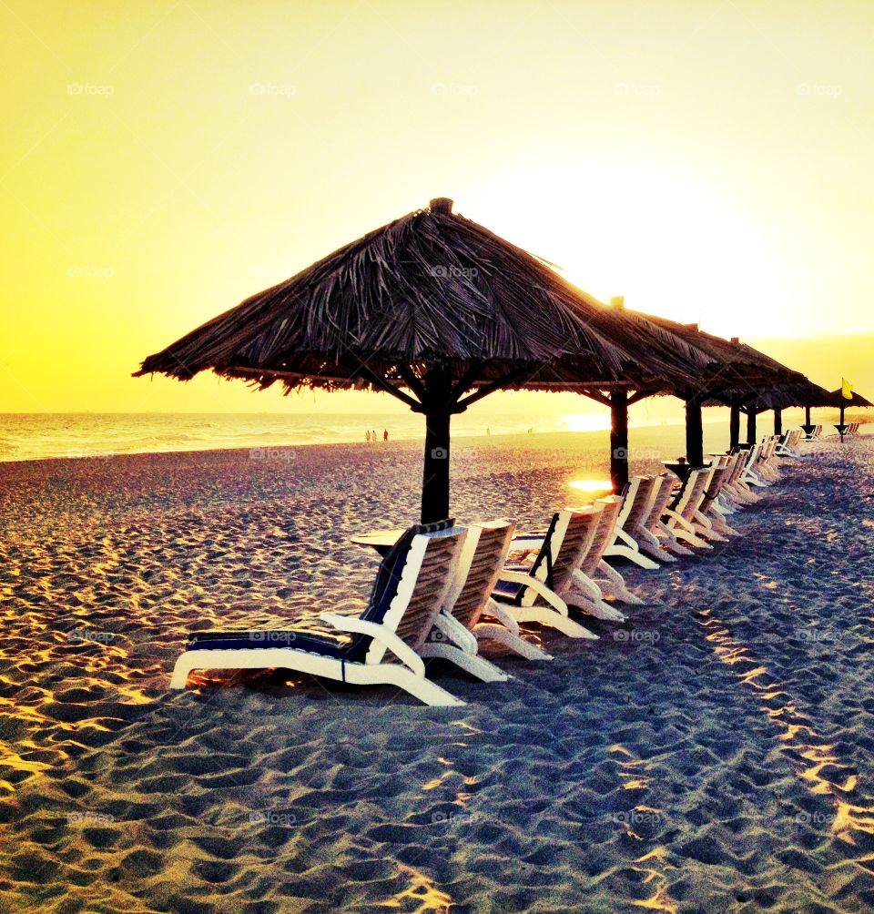 Empty beach