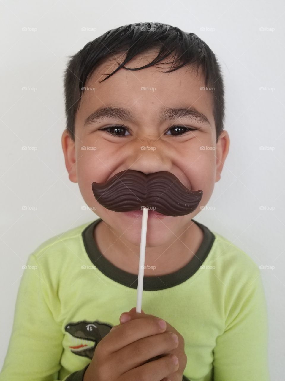 chocolate mustache