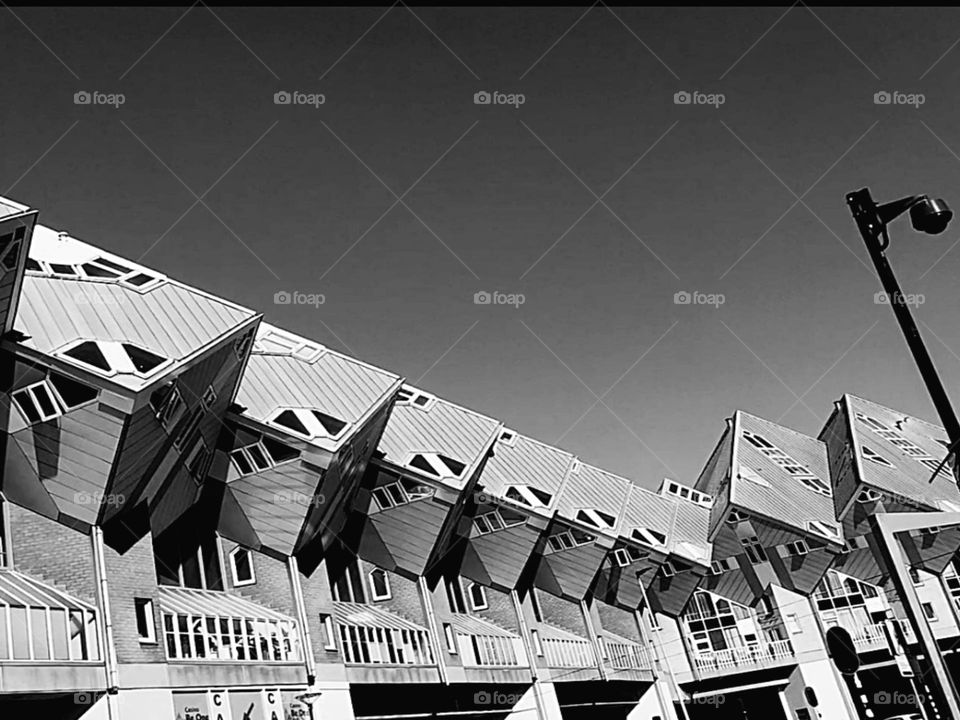 Cube House In Rotterdam, Netherlands