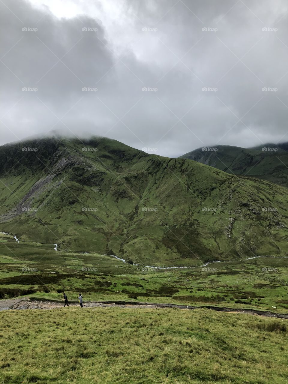  View as you ascend mount Snowden 