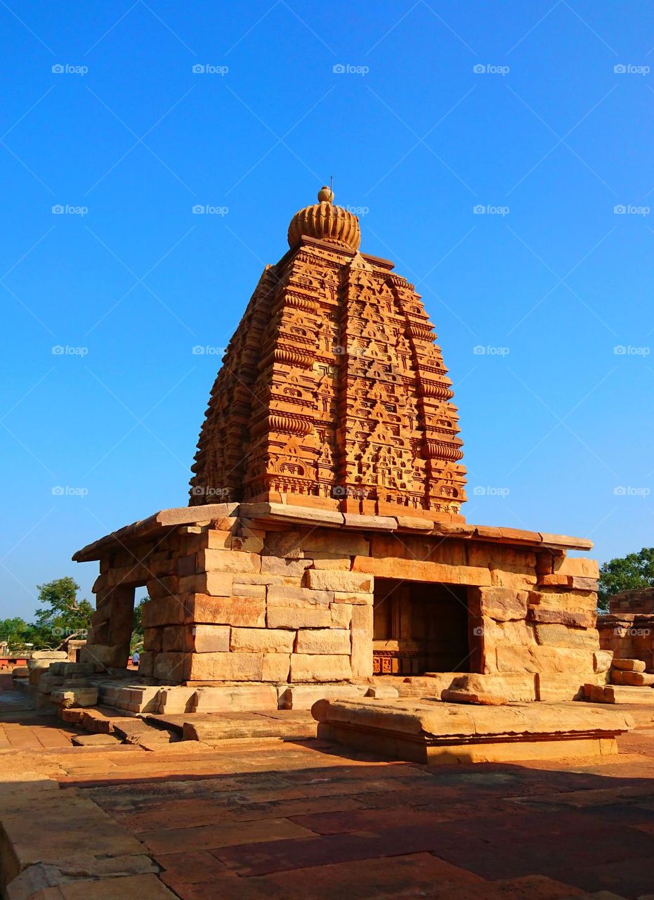 Pattadakal - Galaganatha temple - Architecture