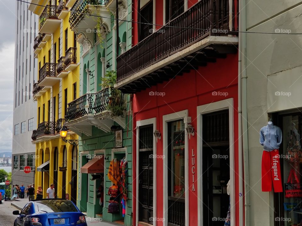 Walking the colorful streets of Old San Juan