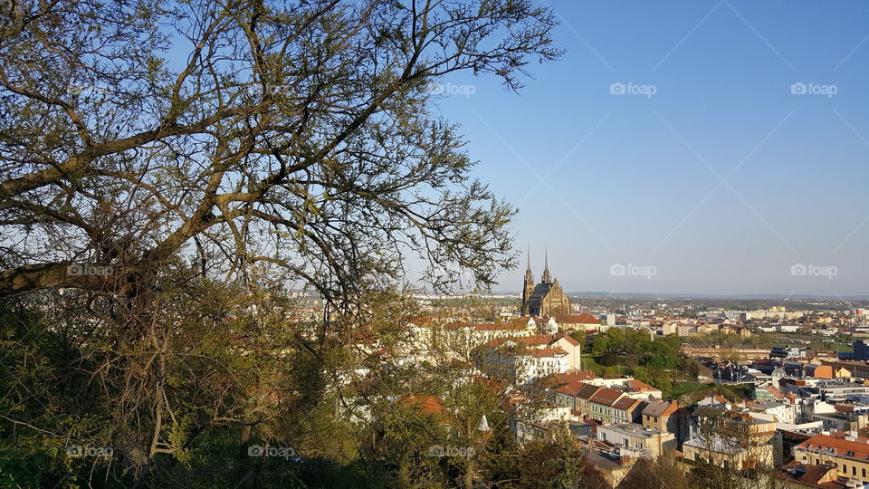Brno skyline