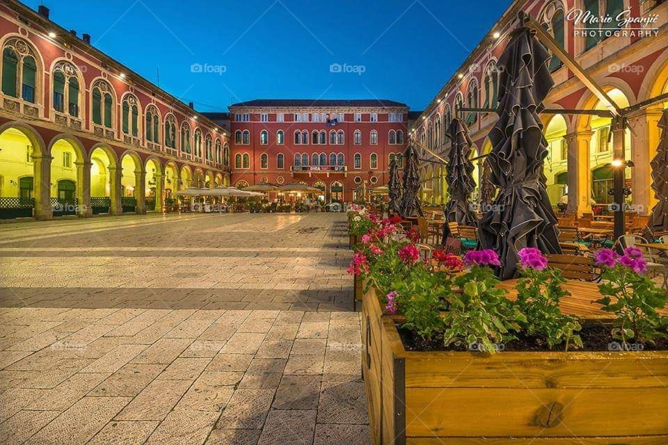 Split city from Croatia Prokurative