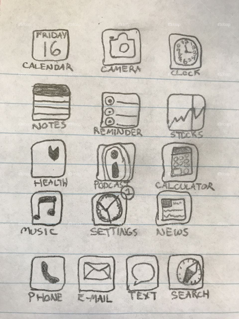 Apps on the phone