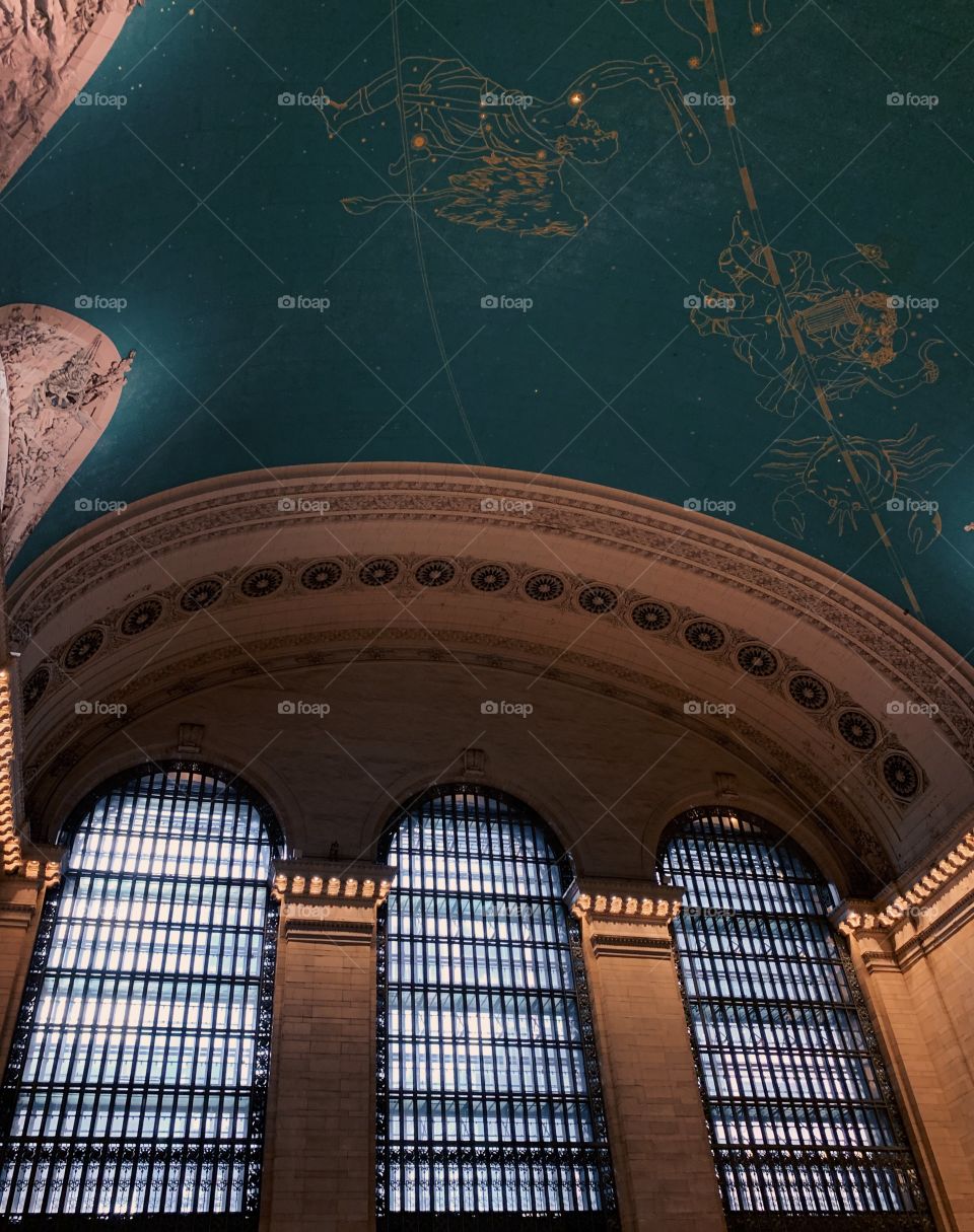 NYC Grand Central Station Ceiling