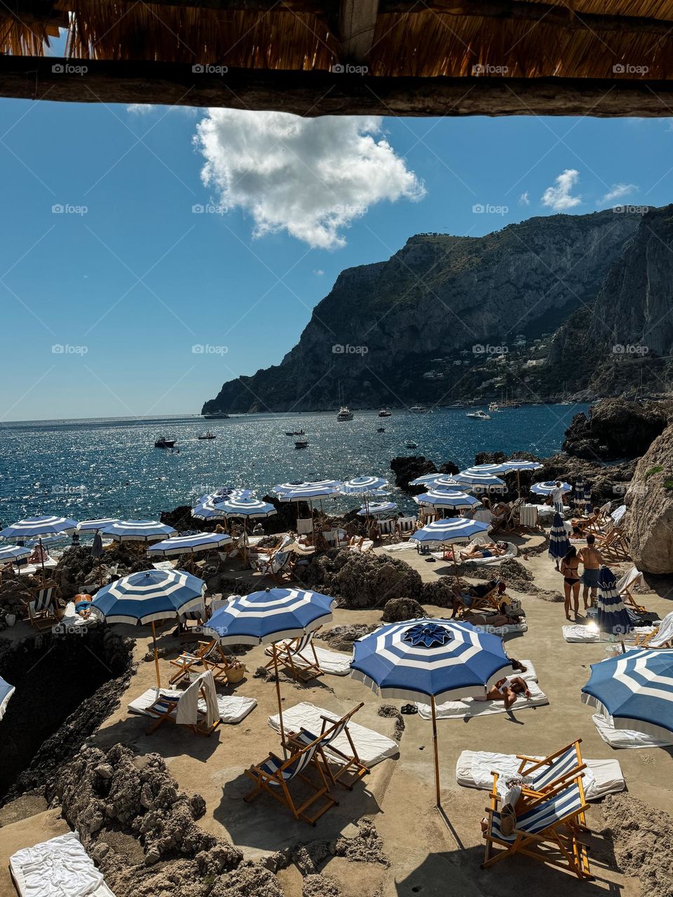 Summer mood in Capri Italy