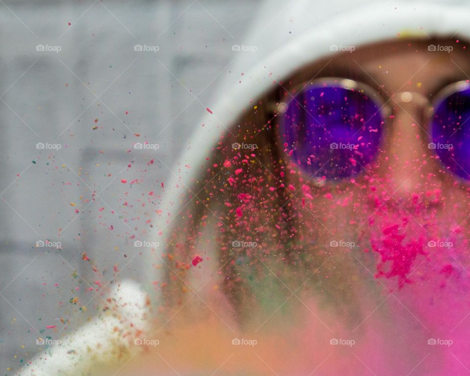 Artist’s Colorful Pop