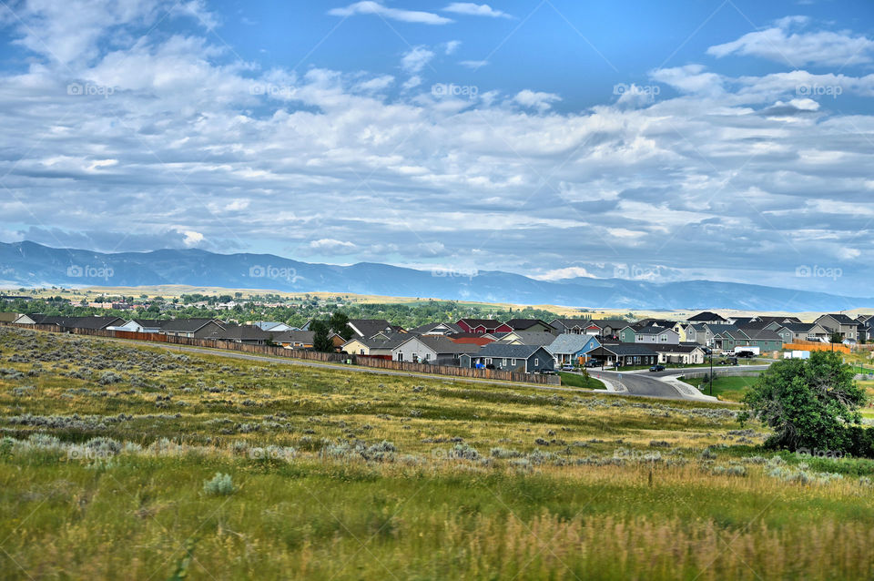 One of the 10 states cities that we passed along from California to Oshkosh Wisconsin.