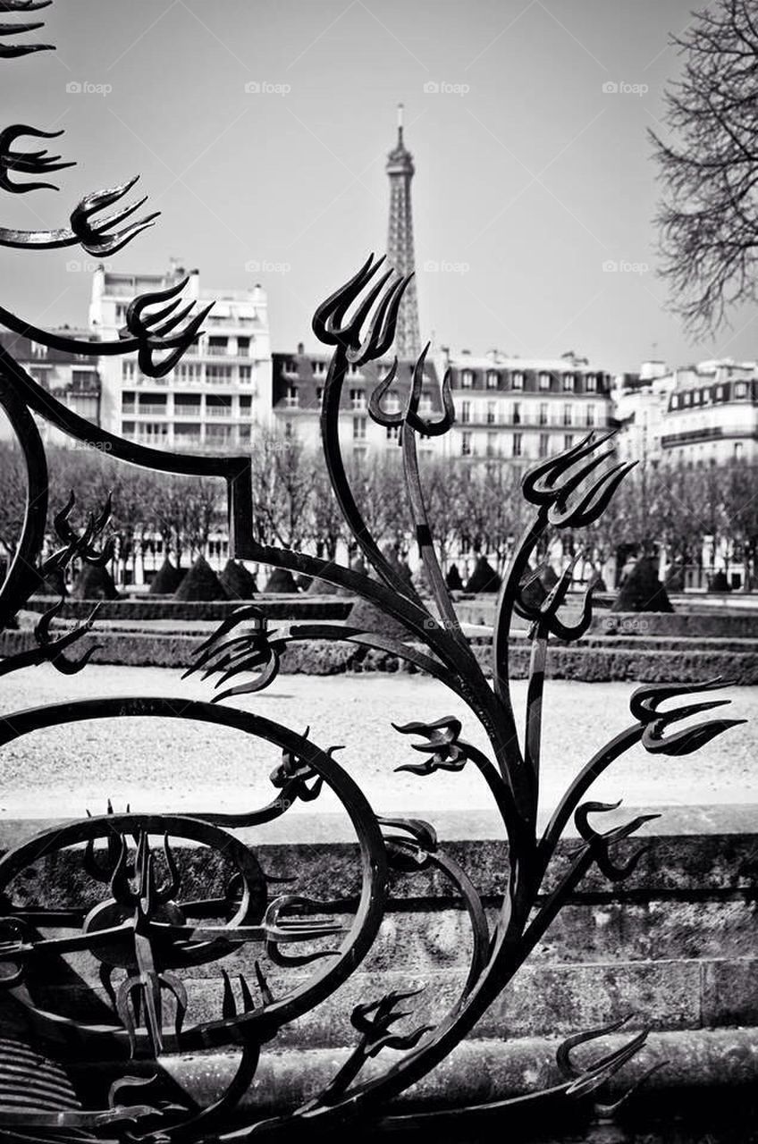 Devils fork in Paris