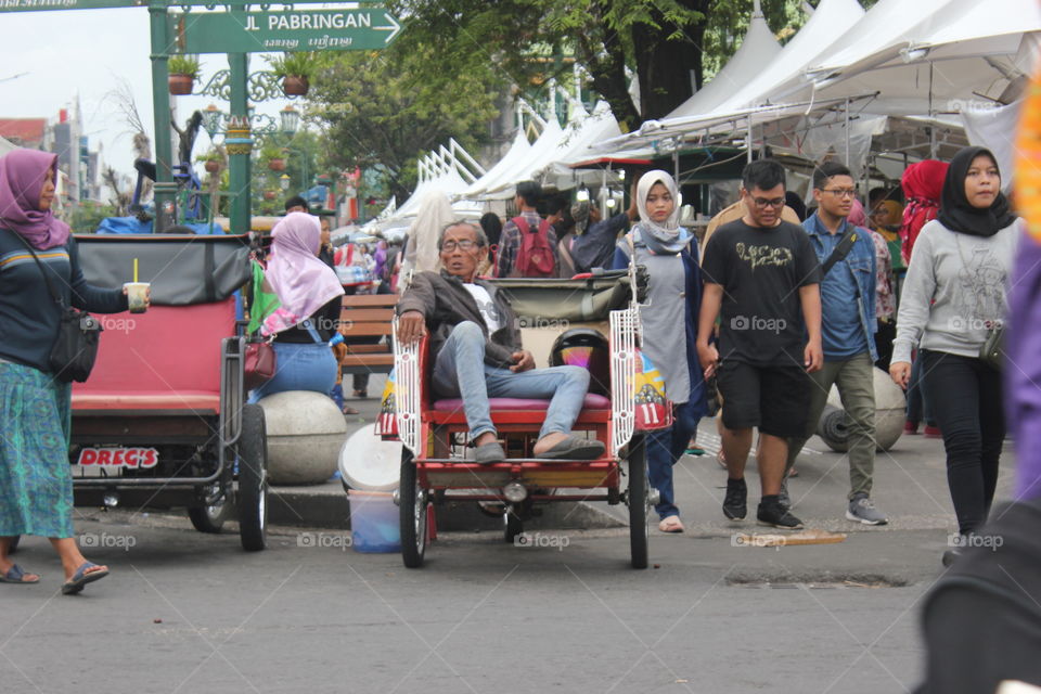 becak