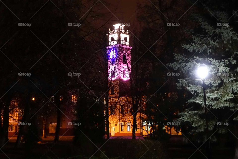 city tower in Polotsk