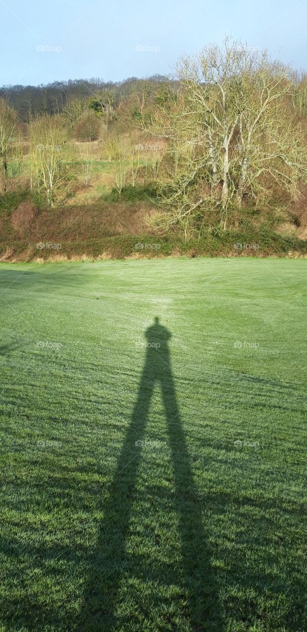 shadow on the golf of St-Julien