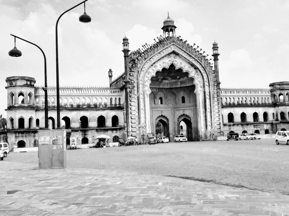 old monument , Rumi gate Lucknow india