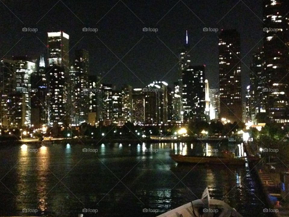 Chicago from the water