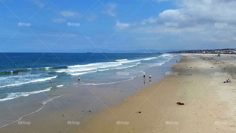 Beach Walk. Beautiful day for a walk on the beach!