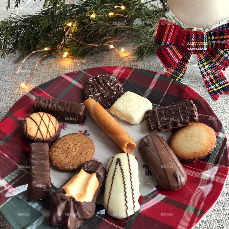 Preparing snacks for Santa