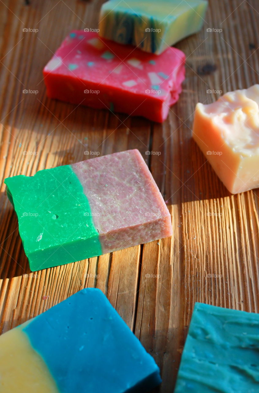 Handmade natural soap bar