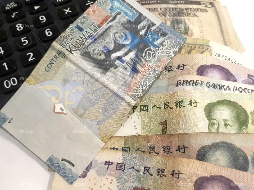 Money banknotes background