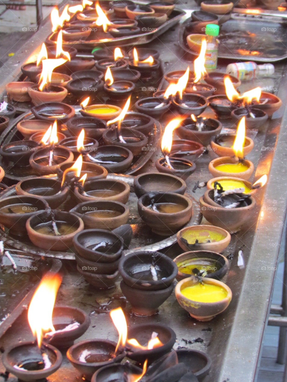 fire temple burning flame by jadeh