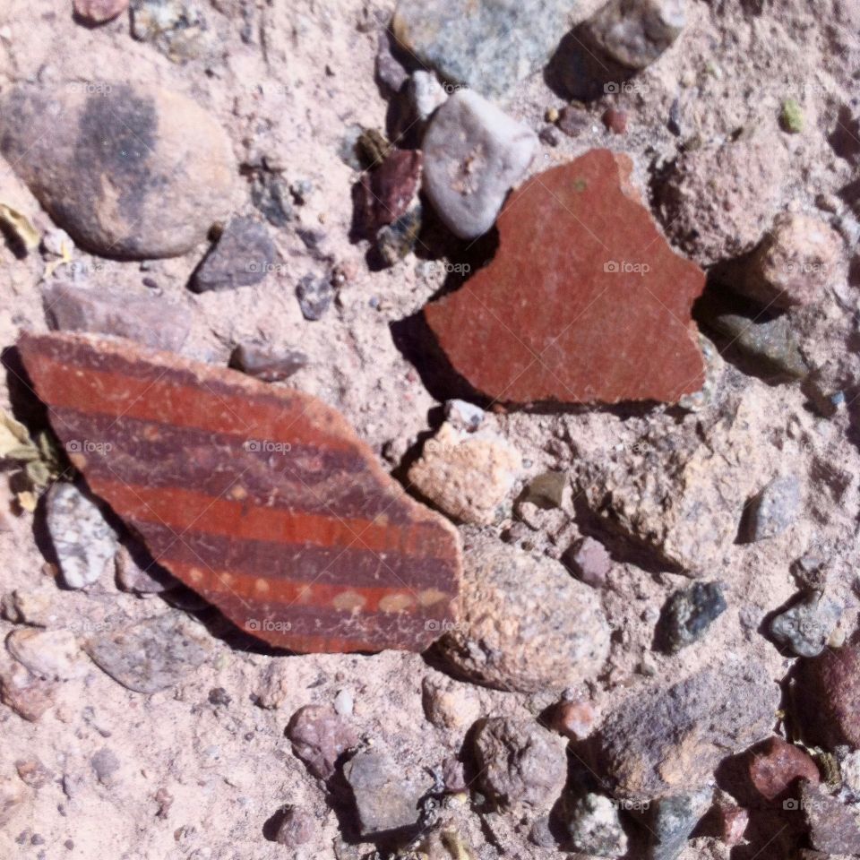 750 year old pottery sherds found in Peru