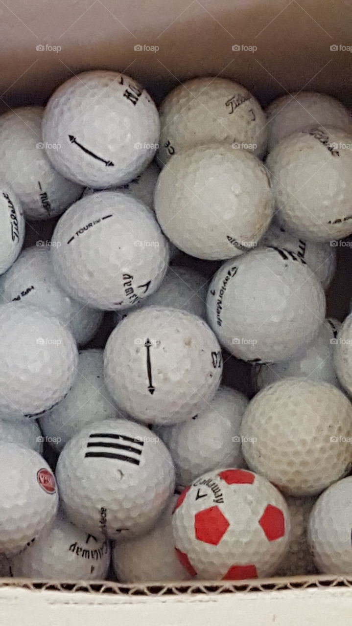 golf balls