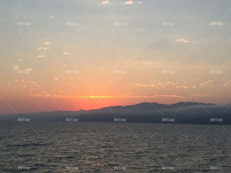 Sunset Santa Monica Pier