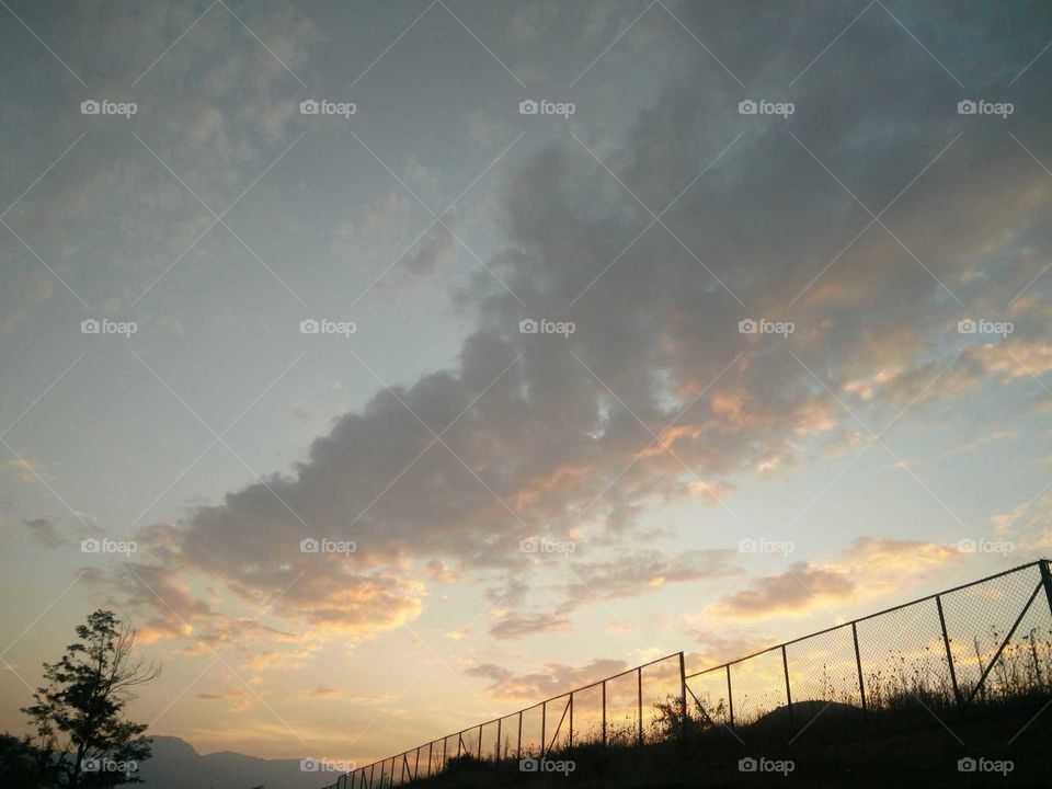 sunset true nature beautiful sky