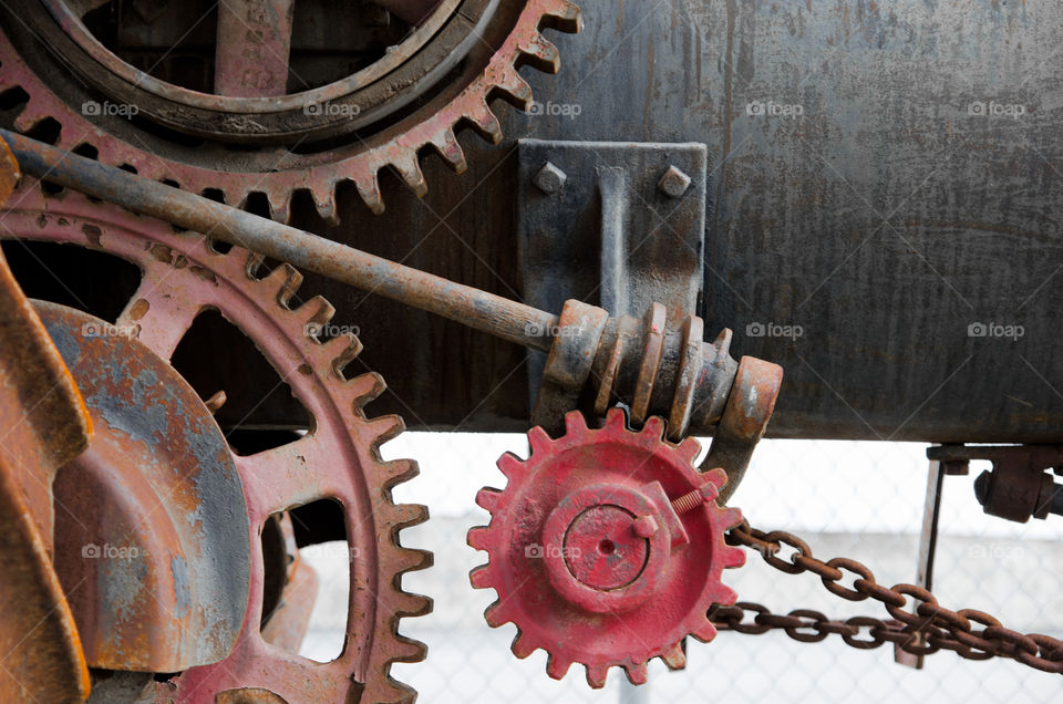 Old Tractor gear. 