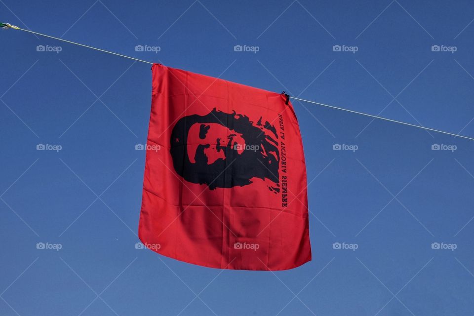 flag of che guevara