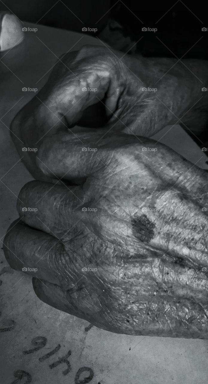 grandmother's hands