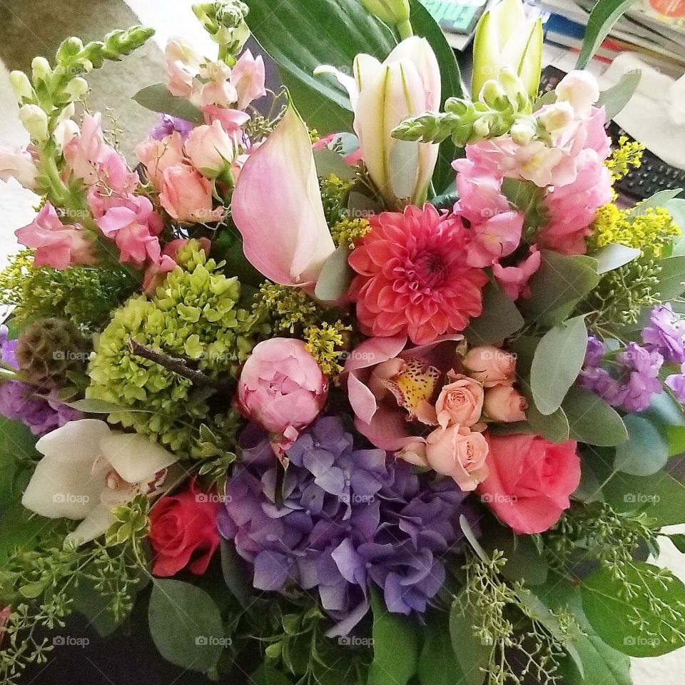 Bouquet, Flower, Arrangement, Cluster, Floral