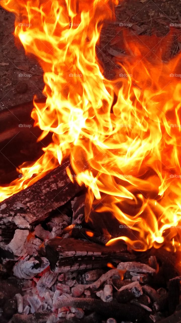 Flame, Fireplace, Bonfire, Heat, Campfire