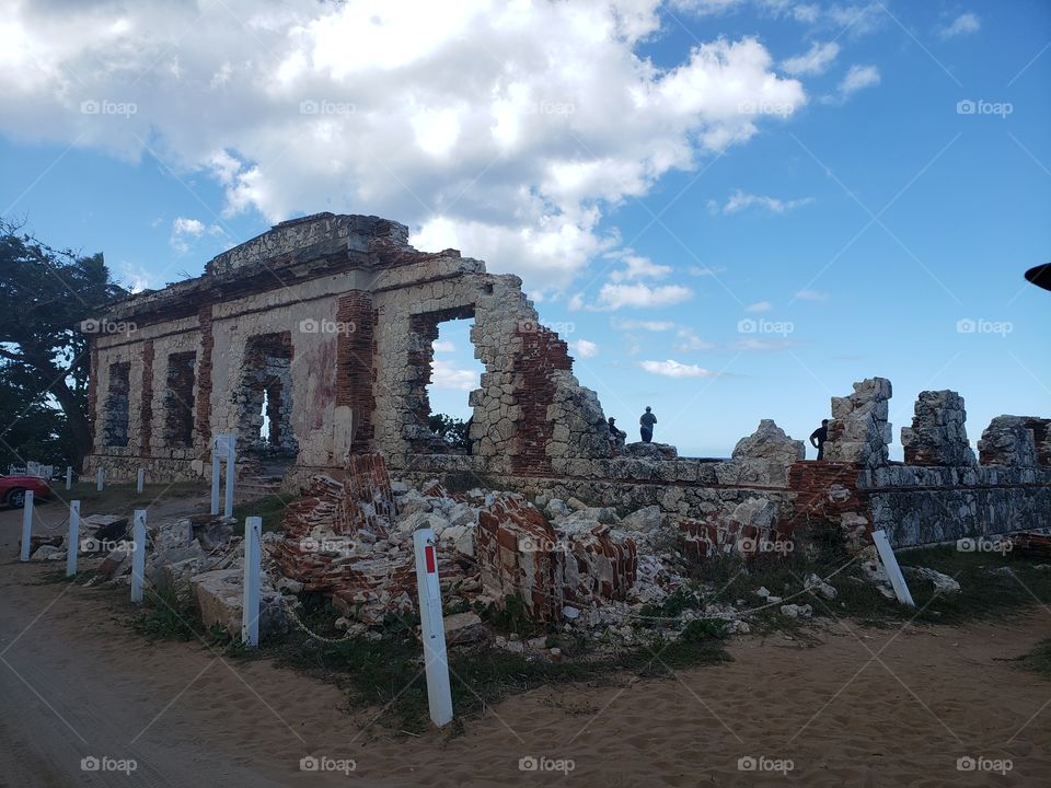 Ruinas del Faro en Aguadilla,PR