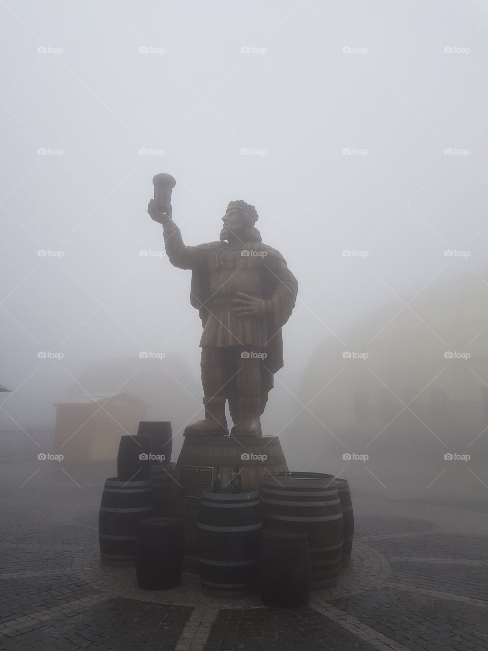Fog on Ba na hill