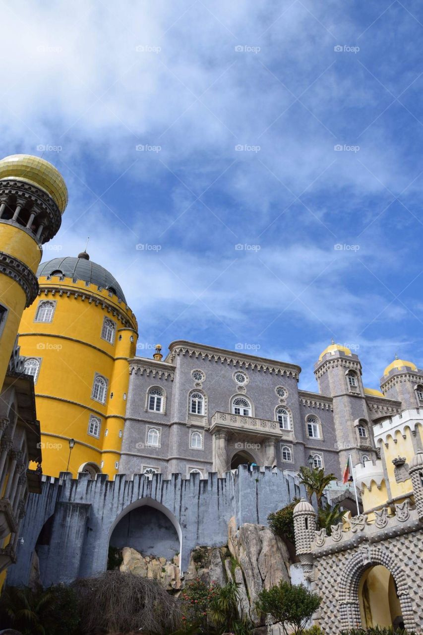 Peña Palace in Lisbon Portugal 