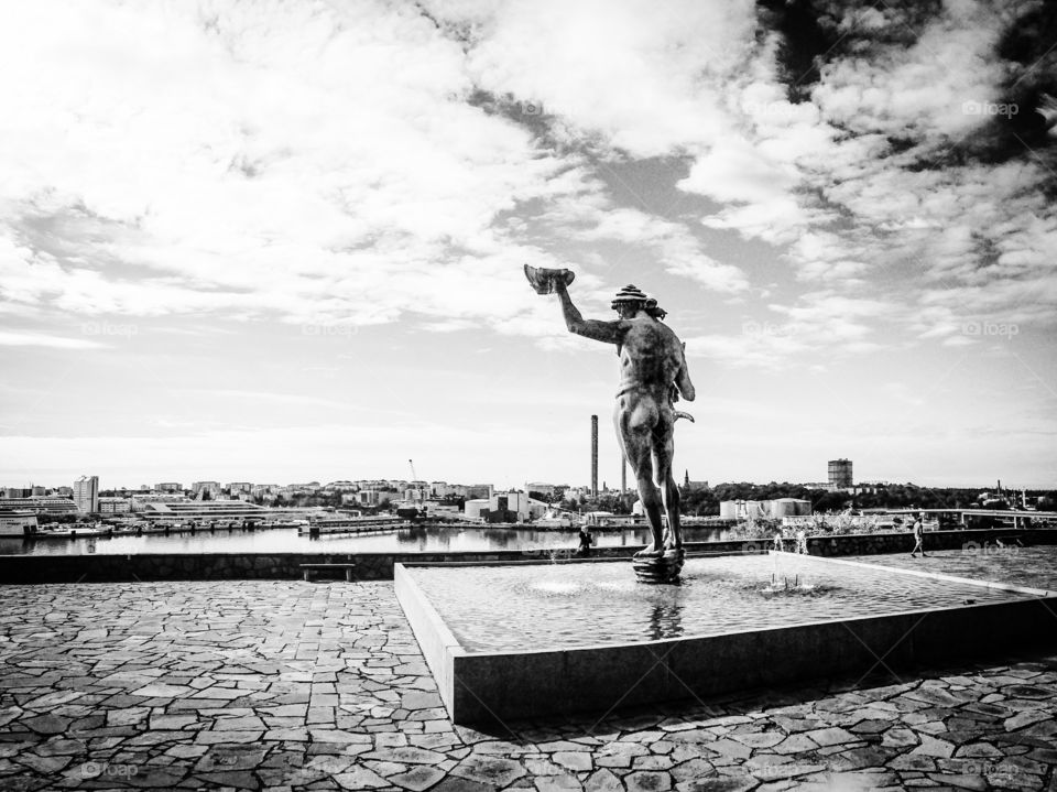 millesgården statue