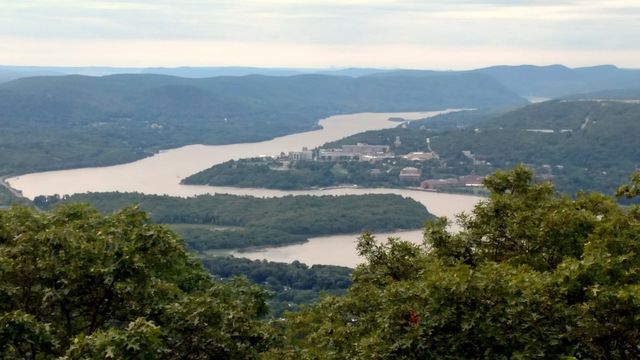 Bull Hill Over Hudson Valley