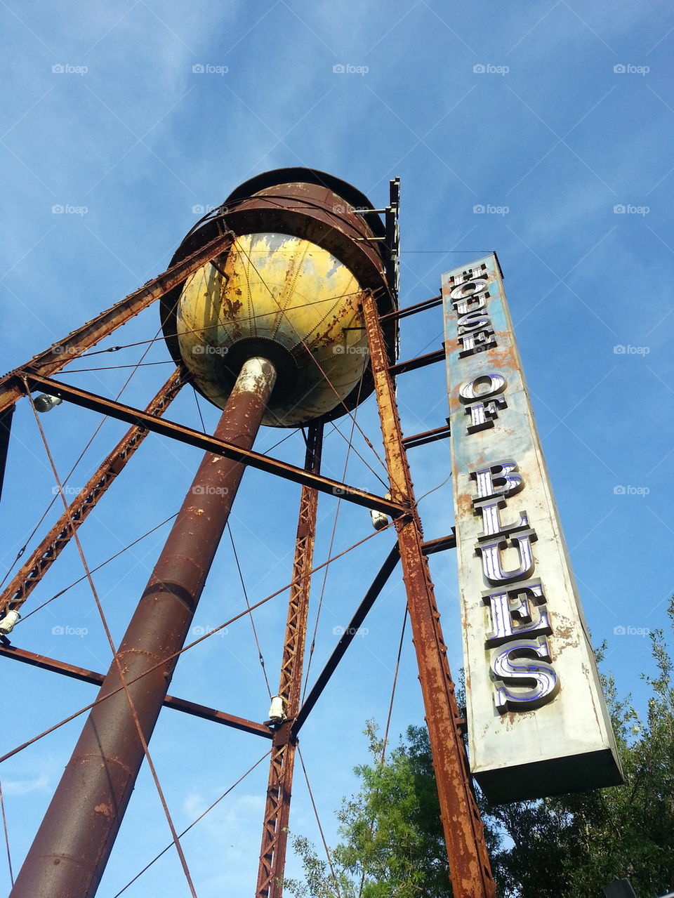 house of blues water tower