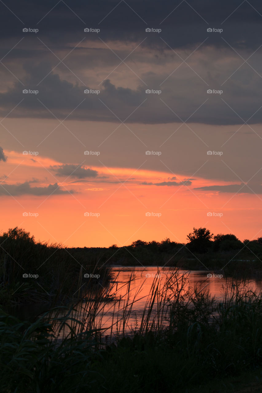 Sunset on Lake Apopka