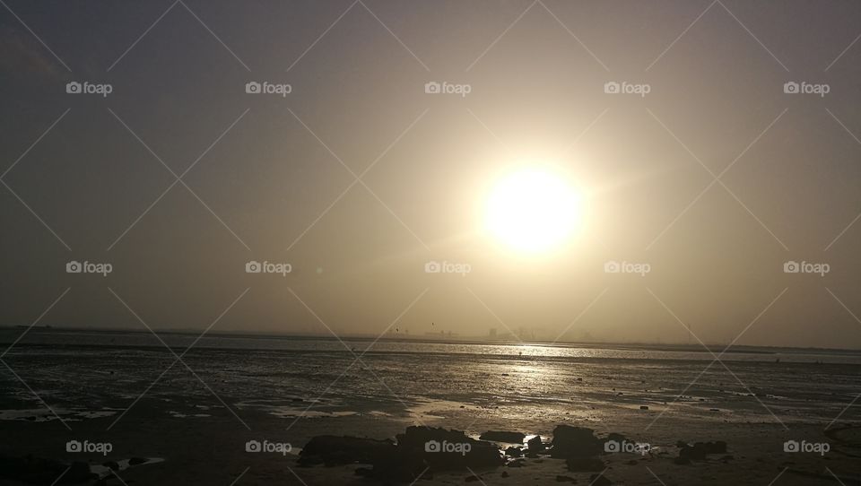 dumas beach, surat, india