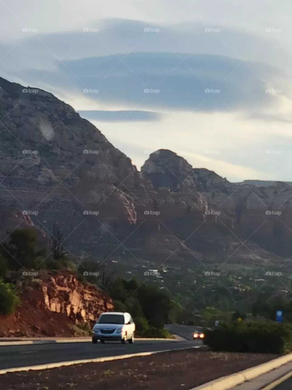 Mother ship over sedona Arizona 🏜
