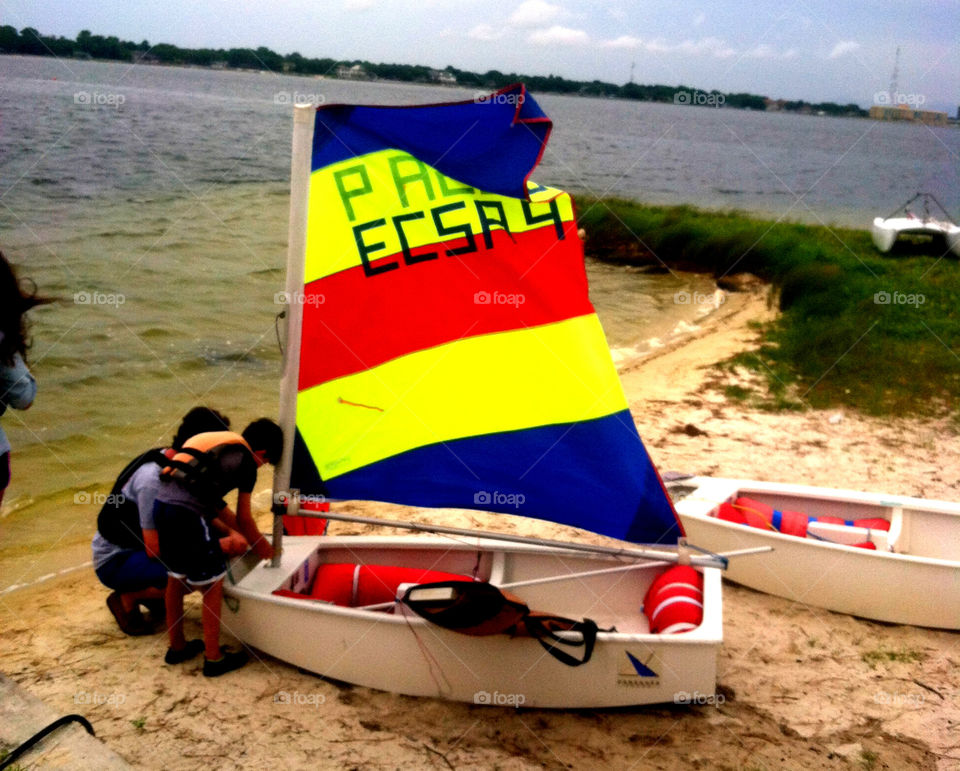 Let's go sailing. Let's go sailing