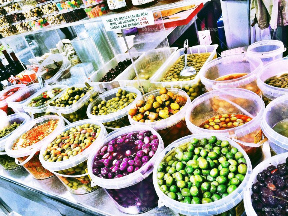 Olives in Spain😻