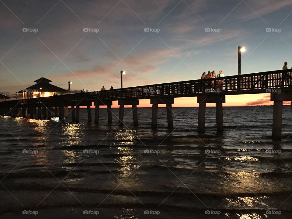 Pier of Ft. Myers Beach, FL 