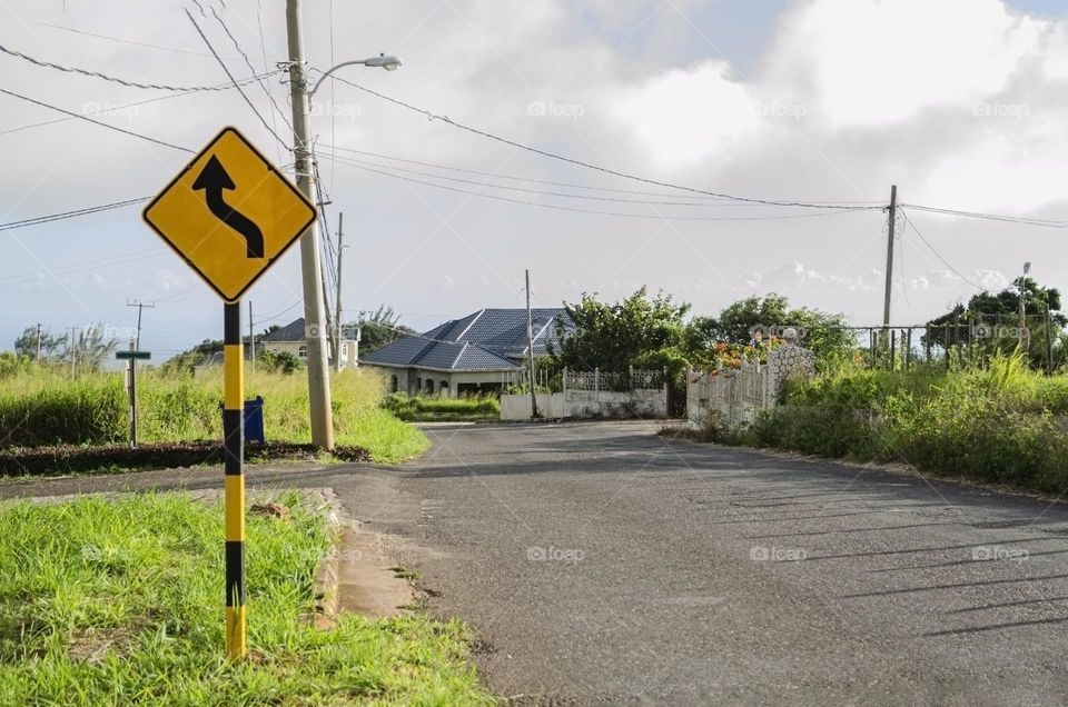 Empty Roadway