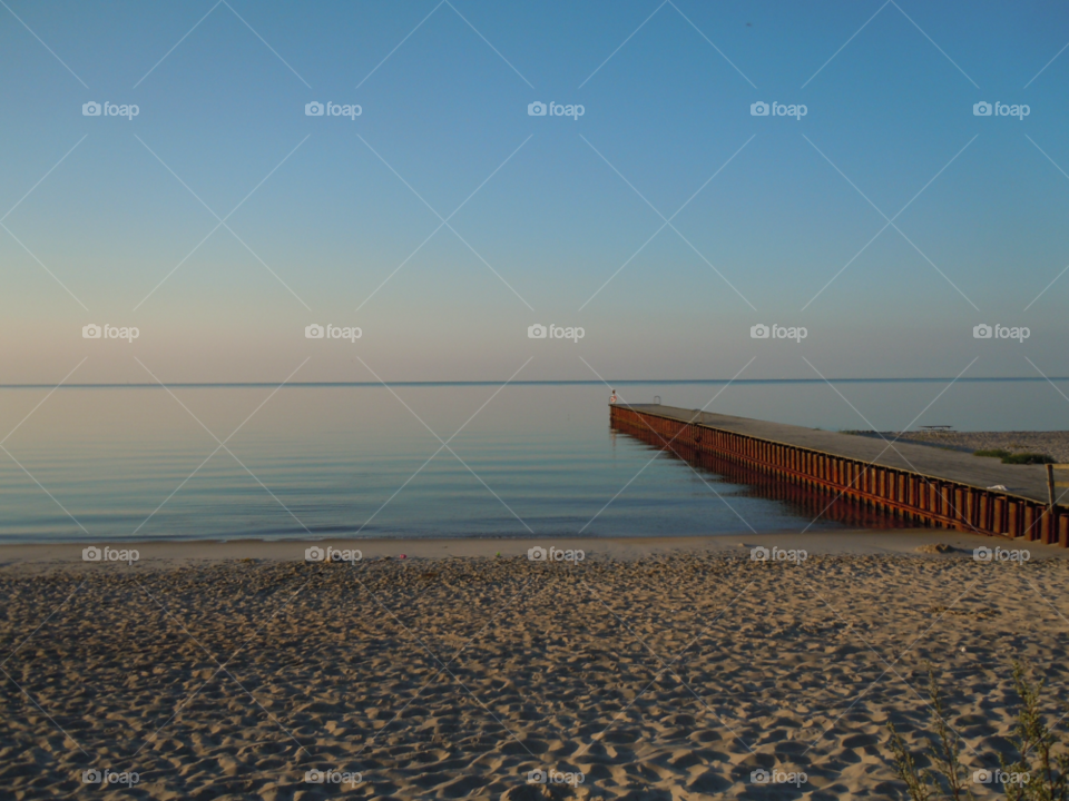 ystad beach strand sea by MagnusPm