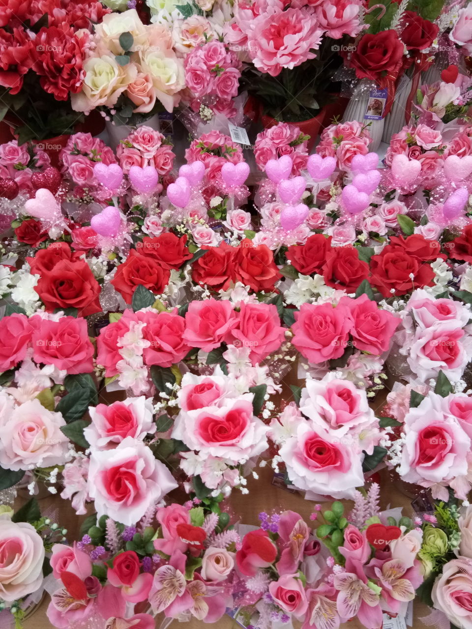 roes 
valentine
love
many
colors
flower